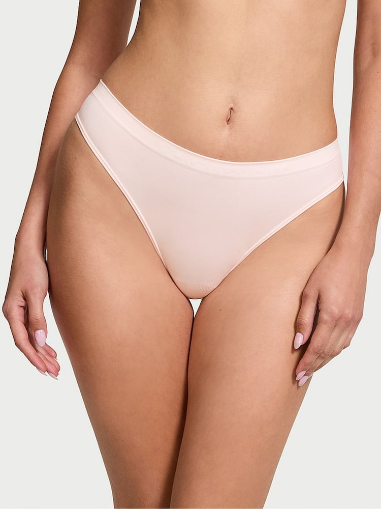 Victoria's Secret Purest Pink Thong Knickers - Image 1 of 3