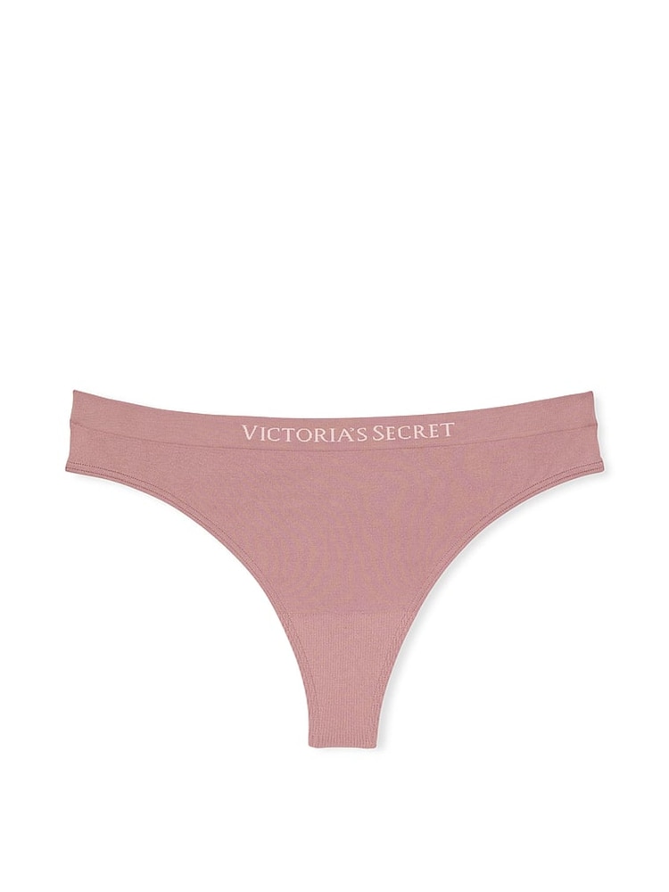 Victoria's Secret Nostalgia Rose Pink Thong Knickers - Image 3 of 3 Victoria's Secret Nostalgia Rose Pink Thong Knickers - Image 3 of 3