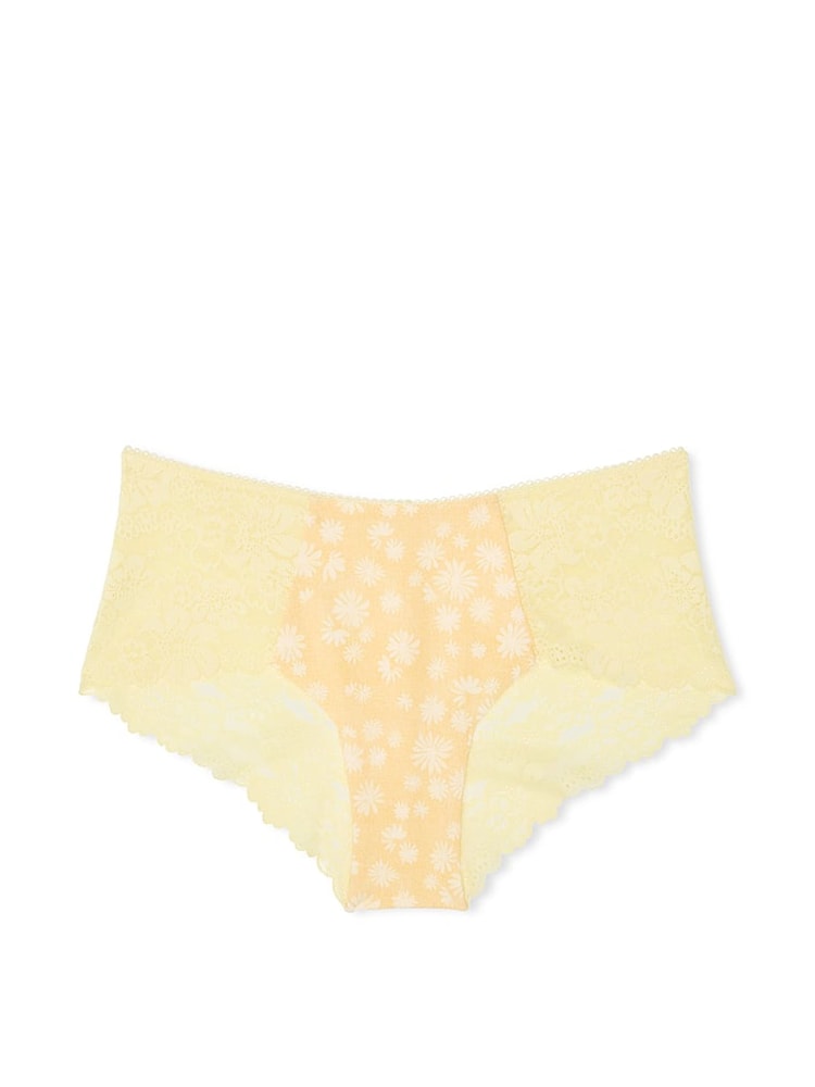 Victoria's Secret PINK Mellow Yellow Lace Cheeky Knickers - Image 3 of 3