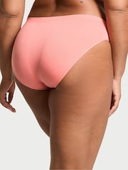 Victoria's Secret Coral Ribbon Orange Bikini Knickers - Image 2 of 3