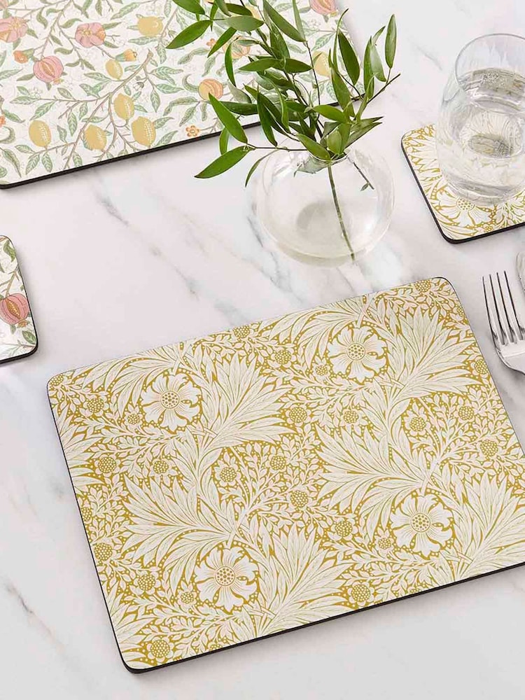 Morris & Co. Set of 6 Multi Simply Mixed Placemats - Image 1 of 8