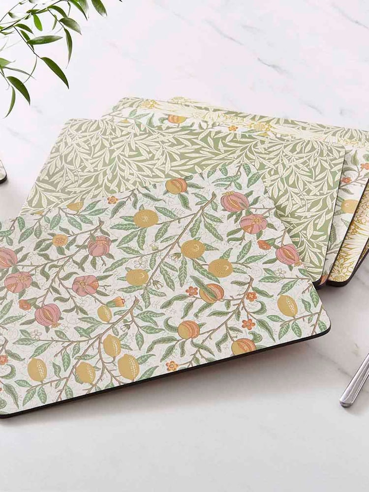 Morris & Co. Set of 6 Multi Simply Mixed Placemats - Image 2 of 8