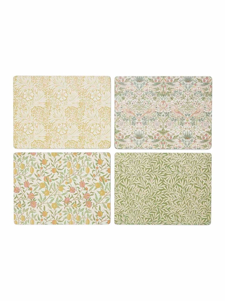Morris & Co. Set of 4 Multi Simply Mixed Large Placemats - Image 2 of 5