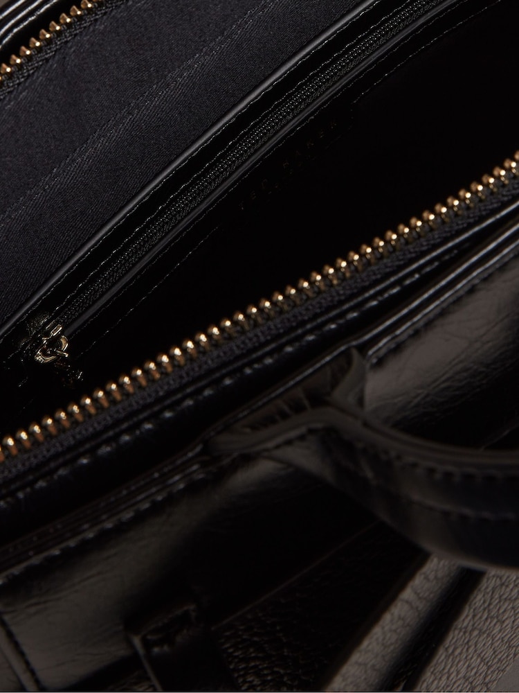 Ted Baker Black Jimsa Knot Bow Cross-Body Bag - Image 4 of 4