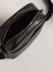 Ted Baker Black Kiian PU Webbing Cross-Body Bag - Image 2 of 5