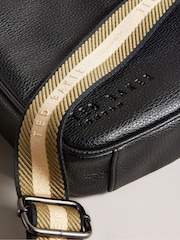 Ted Baker Black Kiian PU Webbing Cross-Body Bag - Image 4 of 5