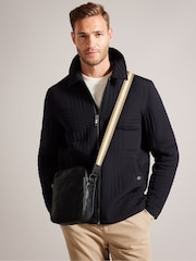 Ted Baker Black Kiian PU Webbing Cross-Body Bag - Image 5 of 5