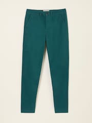 FatFace Rye Teal Blue Chino Trousers - Image 6 of 6
