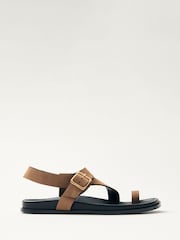 Alohas Tan Brown Siren Sandals - Image 2 of 6