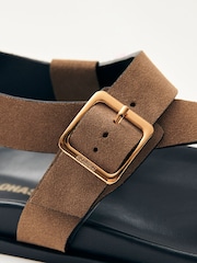 Alohas Tan Brown Siren Sandals - Image 6 of 6