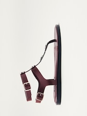 Alohas Burgundy Red Xena Sandals - Image 3 of 6