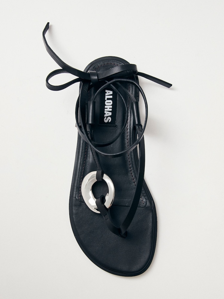 Alohas Black Morosia Sandals - Image 1 of 5