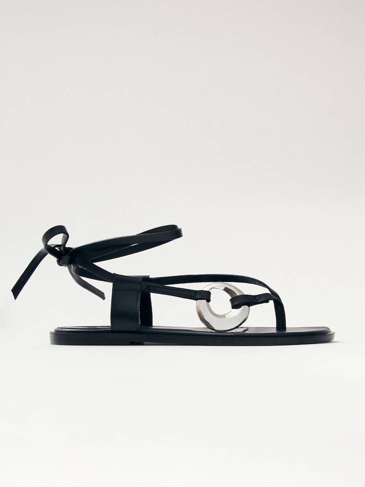 Alohas Black Morosia Sandals - Image 2 of 5