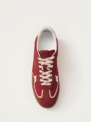 Alohas Rife Sheen Red Tb.490 Rife Shimmer Leather Sneakers - Image 4 of 7