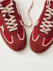 Alohas Rife Sheen Red Tb.490 Rife Shimmer Leather Sneakers - Image 5 of 7