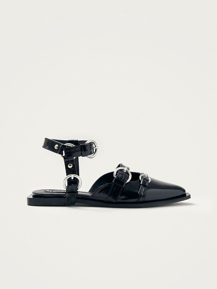 Alohas Black Thalara Shoes - Image 2 of 6