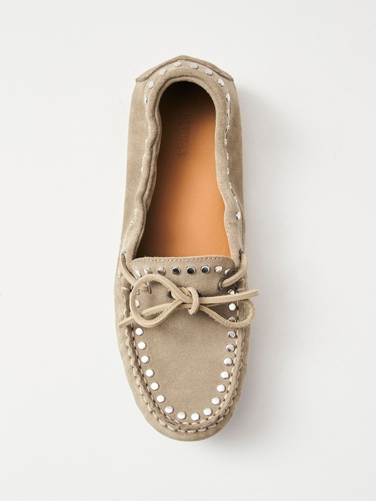 Alohas Beige Calla Loafers - Image 6 of 6 Alohas Beige Calla Loafers - Image 6 of 6