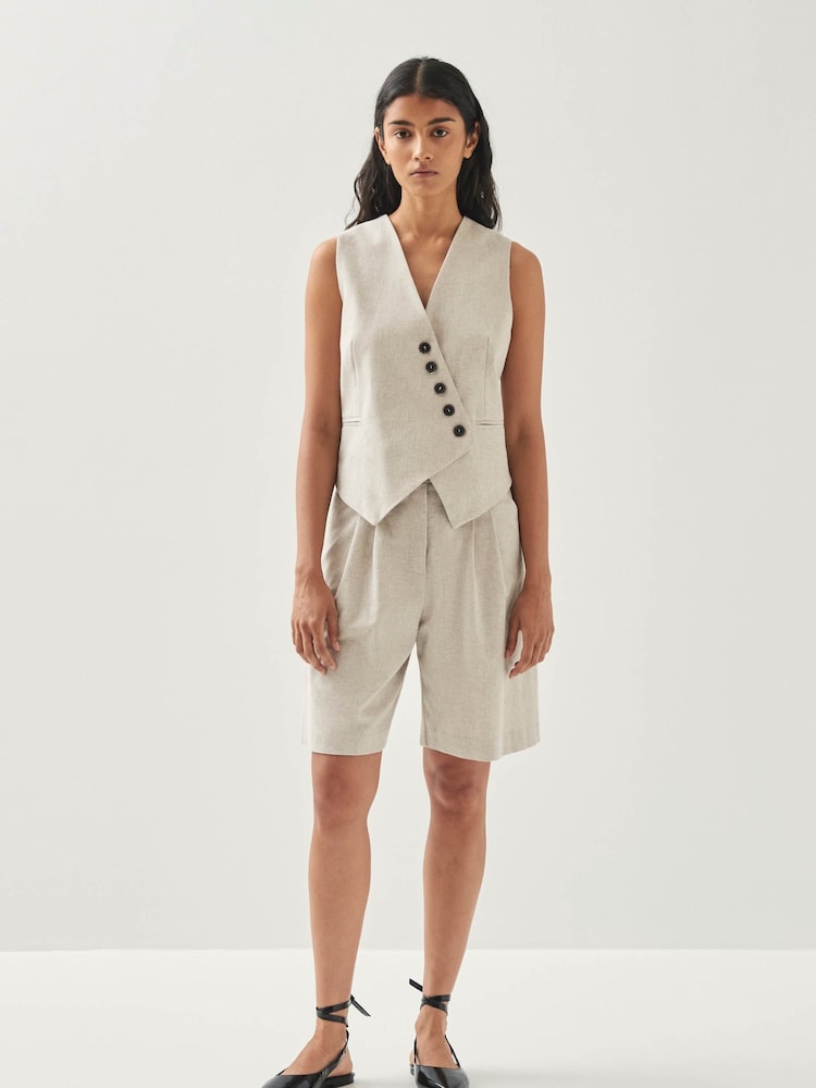 Alohas Cream Niselle Shorts - Image 1 of 3 Alohas Cream Niselle Shorts - Image 1 of 3