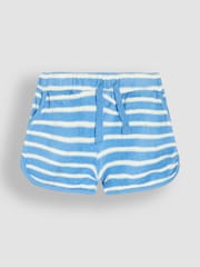 JoJo Maman Bébé Blue 2-Piece Crab Textured T-Shirt & Shorts Set - Image 4 of 6