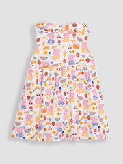 JoJo Maman Bébé Pink Peppa Pig Button Through Dress - Image 2 of 3