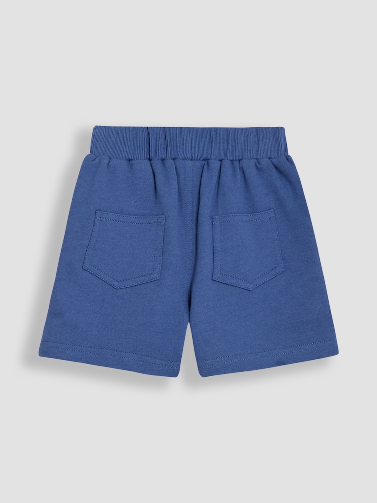 JoJo Maman Bébé Blue Dino Scene Appliqué T-Shirt & Shorts Set 2 Piece - Image 6 of 6 JoJo Maman Bébé Blue Dino Scene Appliqué T-Shirt & Shorts Set 2 Piece - Image 6 of 6