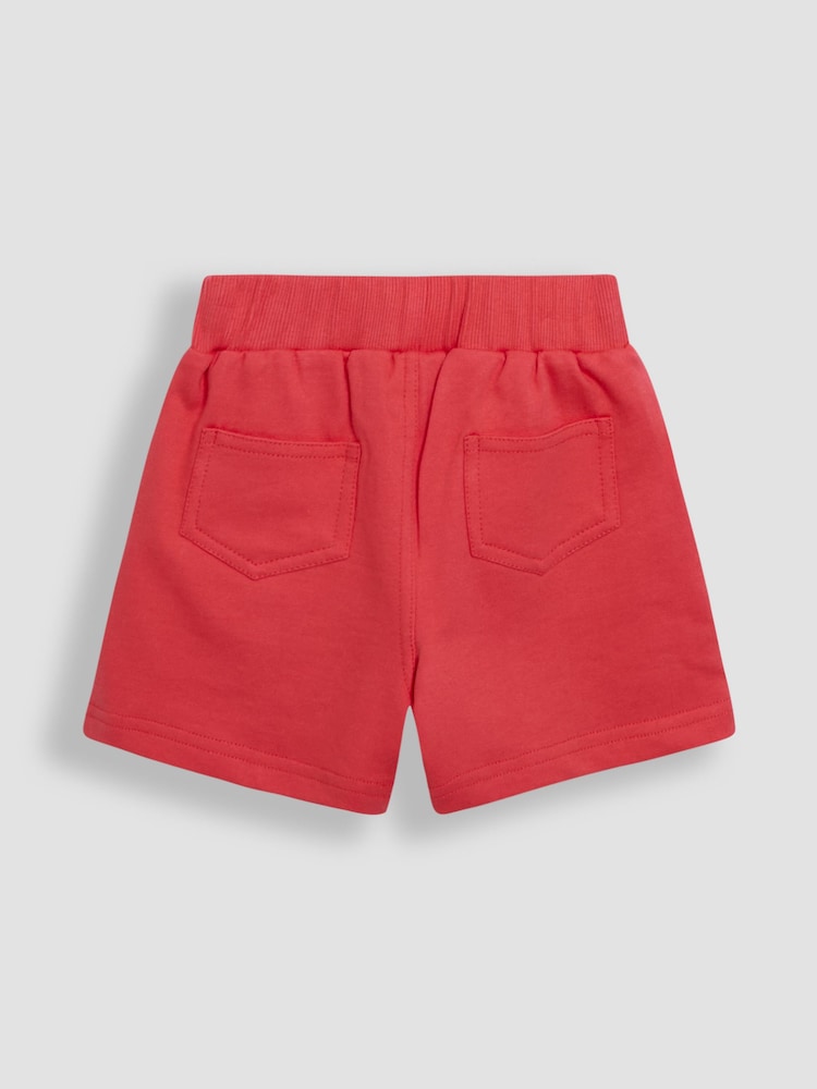 JoJo Maman Bébé Ecru Crab 2-Piece Printed T-Shirt & Short Set - Image 6 of 6