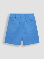 JoJo Maman Bébé Blue Boat 100% Cotton Prtinted T-Shirt & Shorts Set - Image 5 of 6