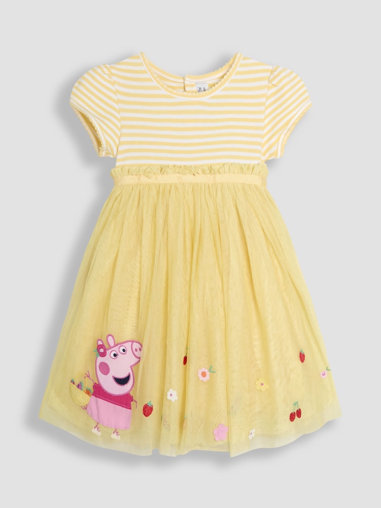 Vestido de festa de tule JoJo Maman Bébé Peppa Pig - Imagem 1 de 3