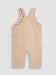 JoJo Maman Bébé Stone Giraffe Embroidered Dungarees & T-Shirt Set - Image 7 of 7