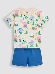 JoJo Maman Bébé 2-Piece Peppa Pig T-Shirt & Shorts Set - Imagen 1 de 6