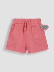 JoJo Maman Bébé Khaki Tropical Postcard 2-Piece Printed T-Shirt & Short Set - Image 5 of 6