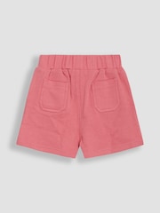 JoJo Maman Bébé Khaki Tropical Postcard 2-Piece Printed T-Shirt & Short Set - Image 6 of 6
