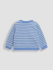 JoJo Maman Bébé Blue 2-Piece Whale Appliqué Sweatshirt & Leggings Set - Image 3 of 5