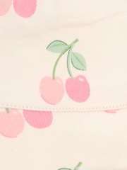 JoJo Maman Bébé Stone Cherry Pretty Twill Sun Hat - Image 3 of 3