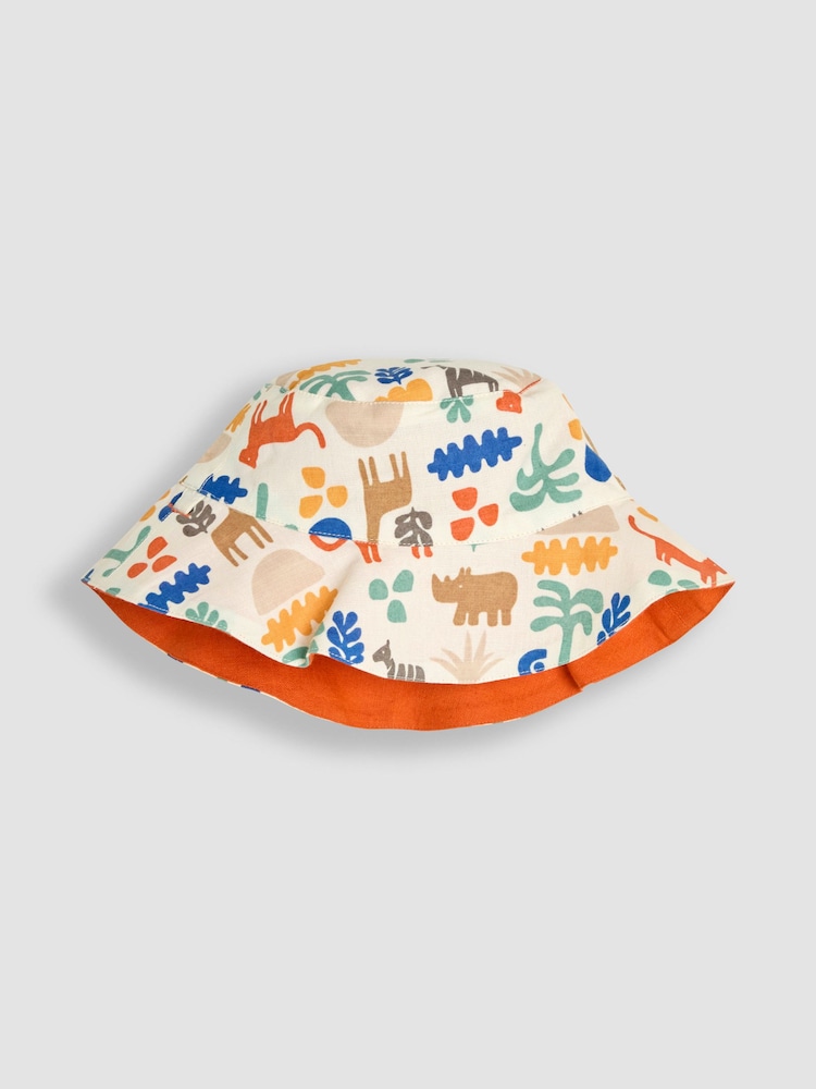 JoJo Maman Bébé Reversible Sun Hat - Imagen 2 de 4