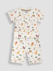 JoJo Maman Bébé 2-Piece Ribbed Bodysuit & Shorts Set - Imagen 1 de 5
