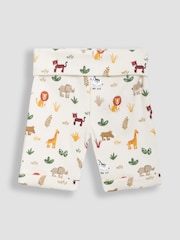 JoJo Maman Bébé 2-Piece Ribbed Bodysuit & Shorts Set - Imagen 4 de 5
