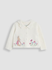 Cream - JoJo Maman Bébé Flopsy Bunny Scallop Collar Jopica - Slika 1 iz 3