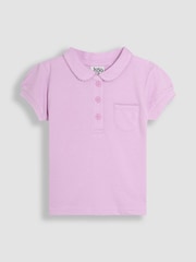 JoJo Maman Bébé Pink 3-Pack Polo Shirts - Image 2 of 4