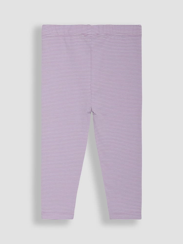 JoJo Maman Bébé Mint Green Watermelon Leggings 2 Pack - Image 5 of 5