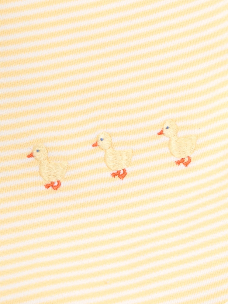 JoJo Maman Bébé Yellow Baby Embroidered Bib - Image 2 of 3
