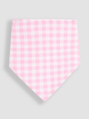 JoJo Maman Bébé Pink Dribble Bibs 3 Pack - Image 5 of 7