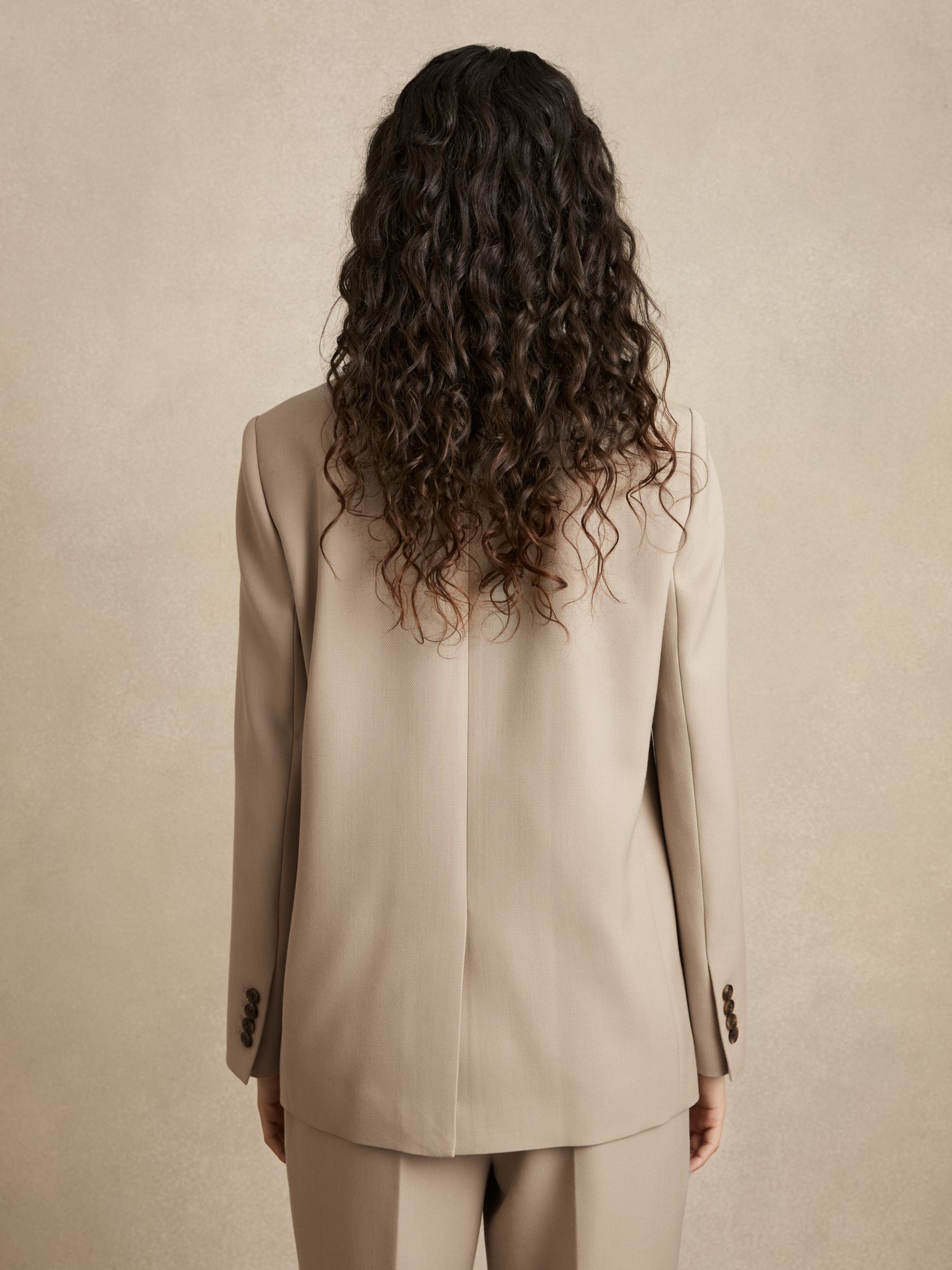 【海外限定】REISSウールジャケット☆Brittany Single-Breasted Reiss Brittany Textured Wool Rich Blazer, Neutral