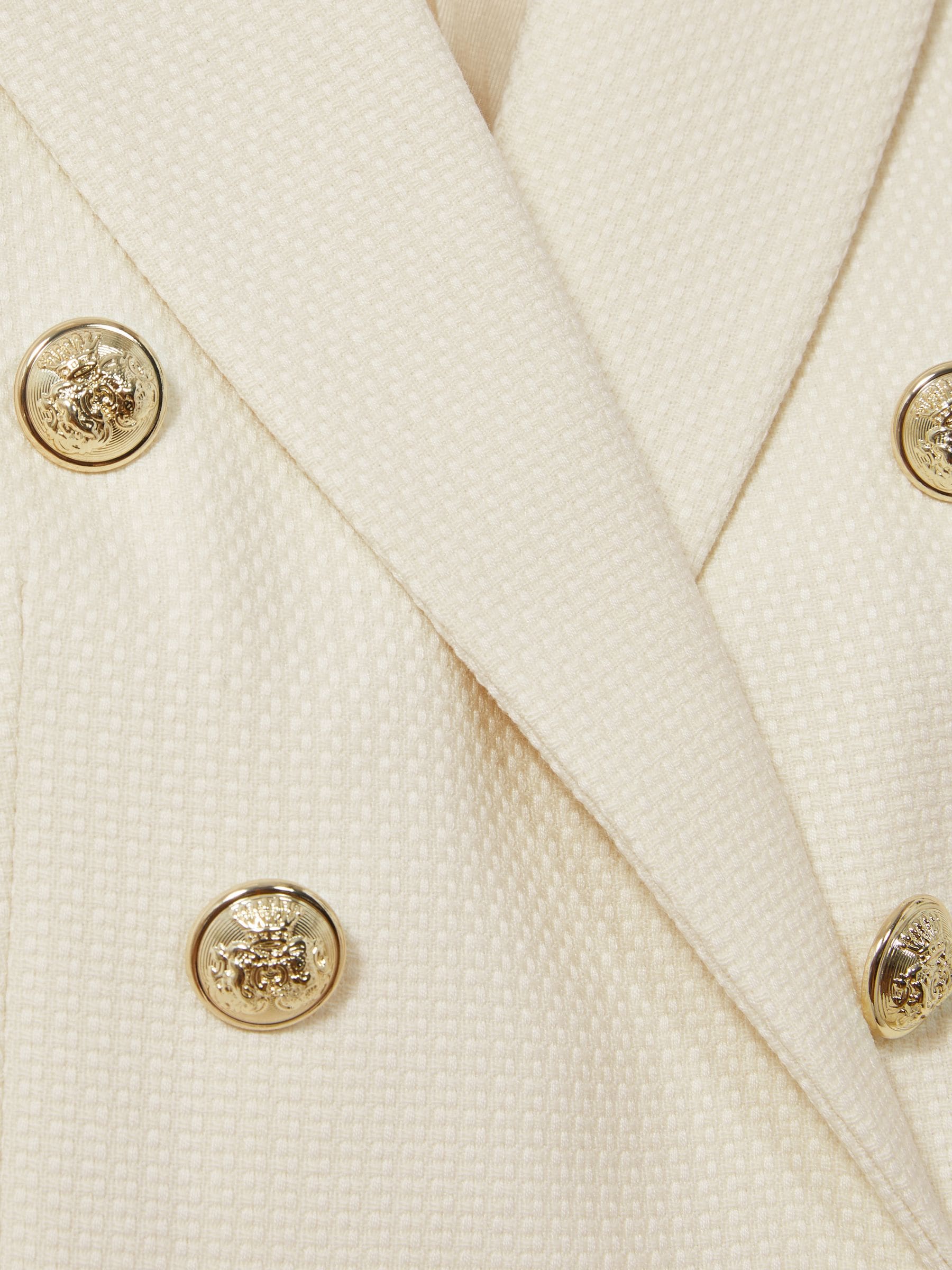 【海外限定】REISSジャケット☆Petite Tally Double Breasted Ja Buy Reiss White Tally Petite Tailored Fit Textured Double