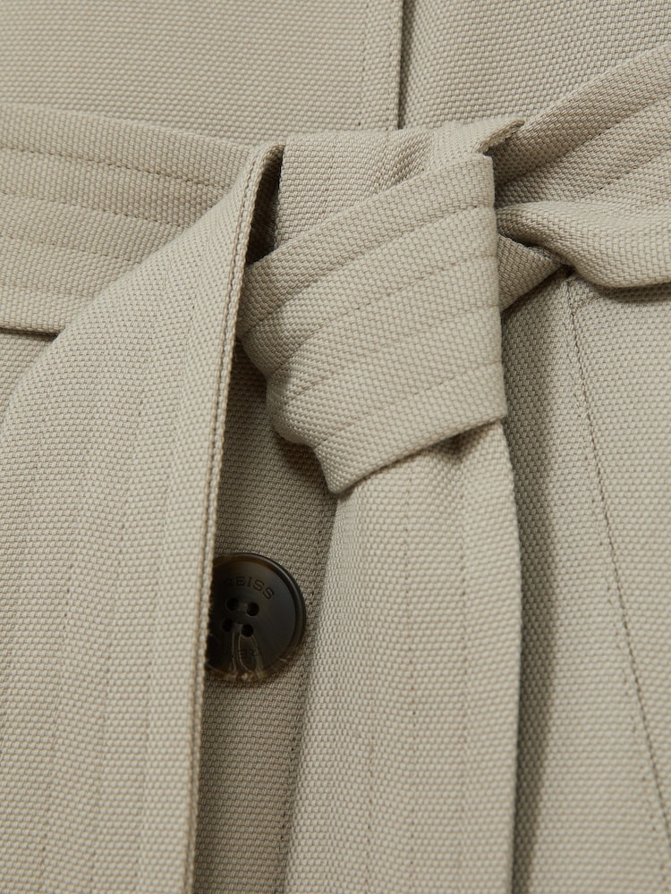 Reiss Maddox Wool-Blend Double-Breasted Trench Coat - Bild 6 von 6 Reiss Maddox Wool-Blend Double-Breasted Trench Coat - Bild 6 von 6