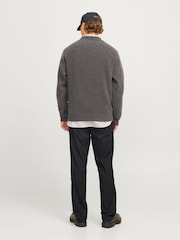 JACK & JONES Black Drawstring Relaxed Fit Trousers - Image 3 of 7