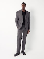 Charcoal Mid Regular Fit Jacket - Image 2 of 5