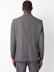 Charcoal Mid Regular Fit Jacket - Image 3 of 5