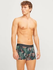 JACK & JONES Green Boxers 3 Pack - Image 2 of 9