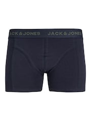 JACK & JONES Green Boxers 3 Pack - Image 8 of 9